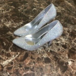 Sparkly high heel